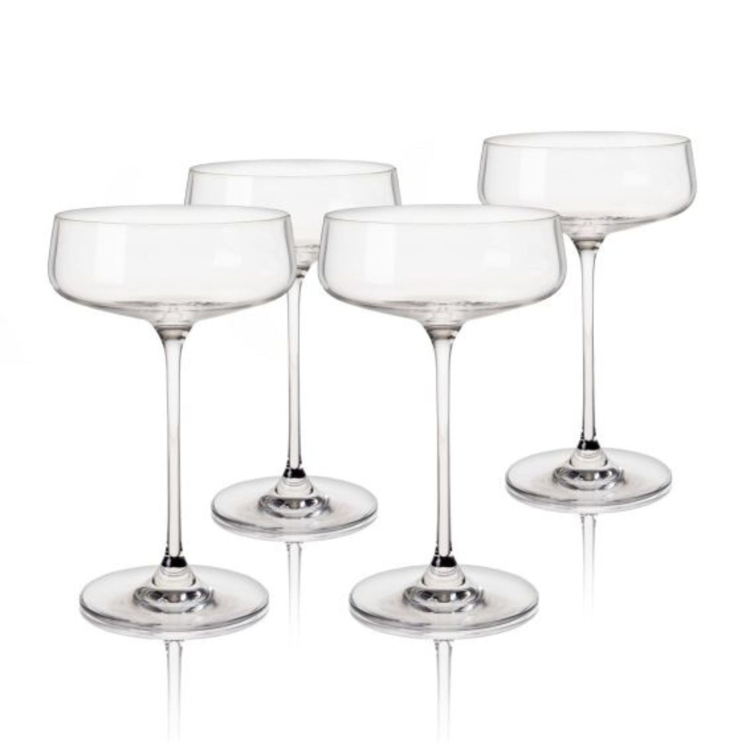 Reserve Julien Crystal Coupe Glasses - 4 Pc Set