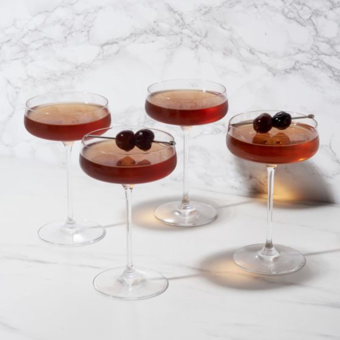 Reserve Julien Crystal Coupe Glasses - 4 Pc Set