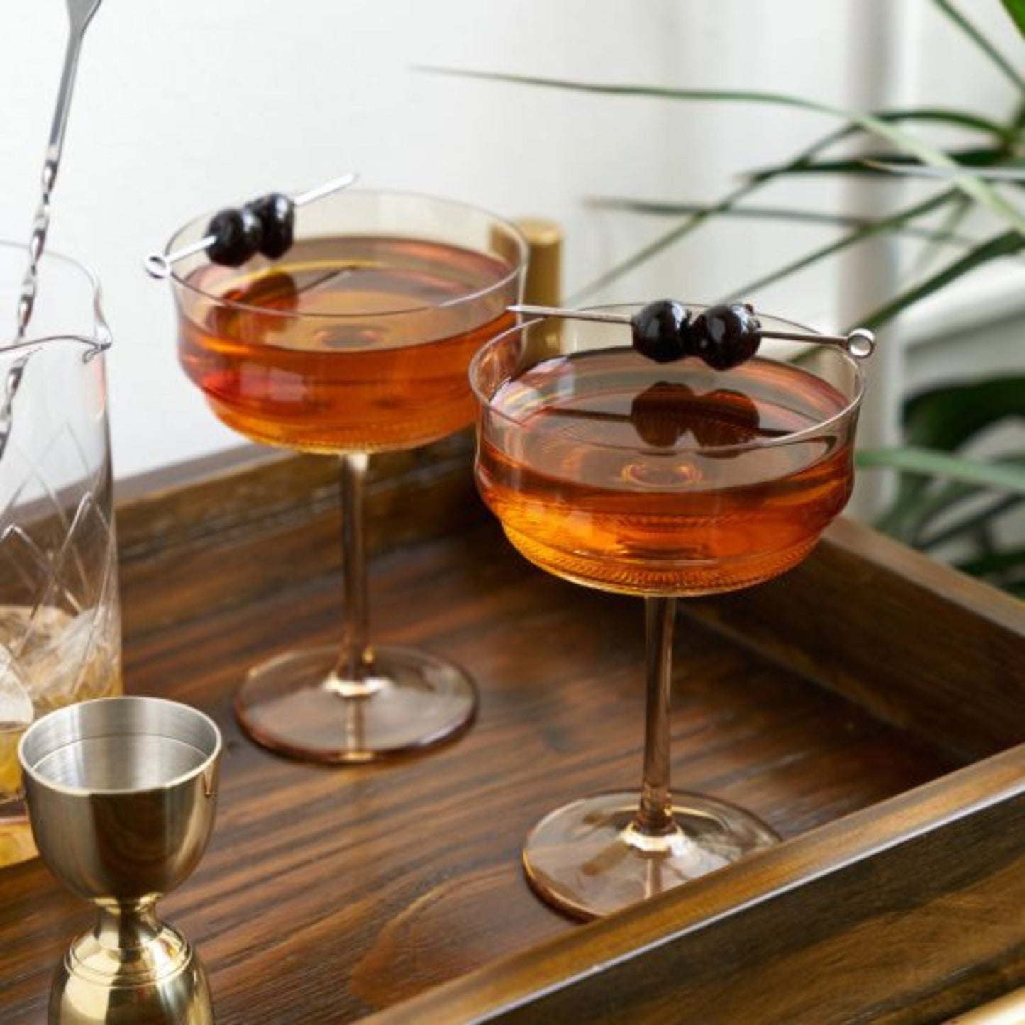 Tulip Coupe Glasses - 2 Pc Set
