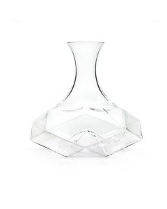 Faceted Crystal Wine Decanter