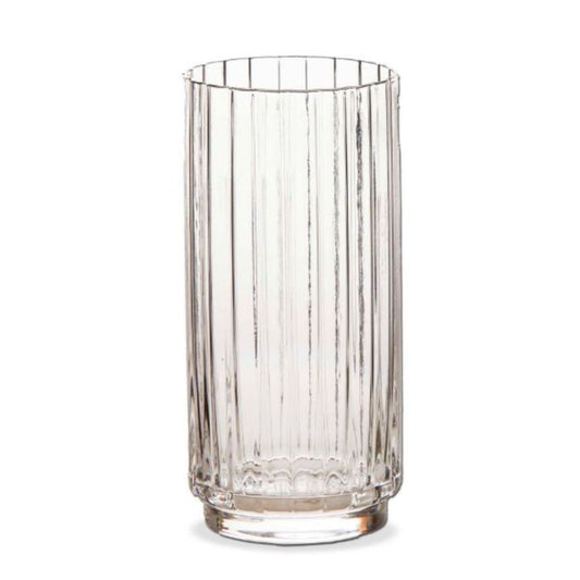 Fluted Tumbler - Clear