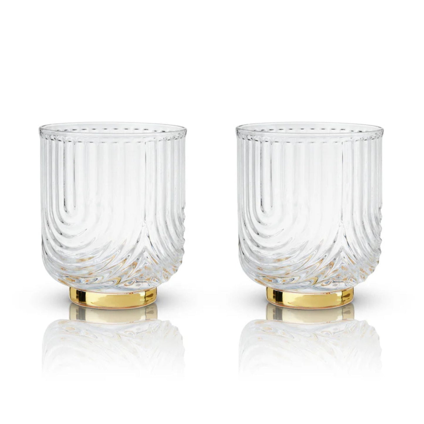 Deco Gatsby Tumblers - 2 Pc Set