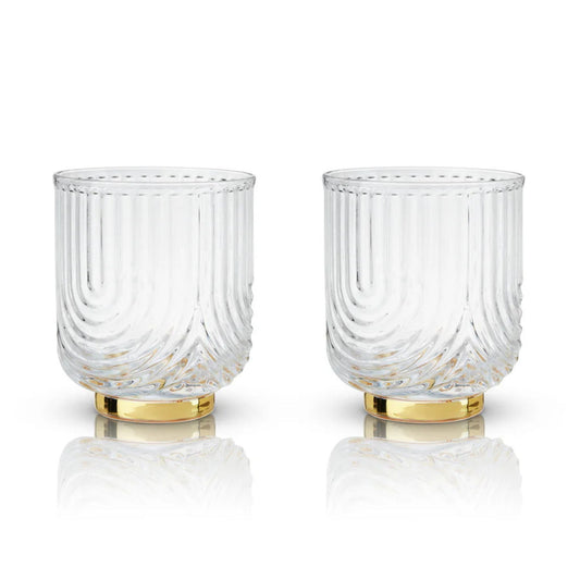 Deco Gatsby Tumblers - 2 Pc Set